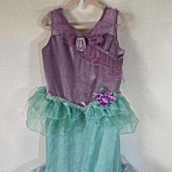 Disney Princess Little Mermaid Ariel Dress Costume Size Small 5/6 - Picture 1 of 7